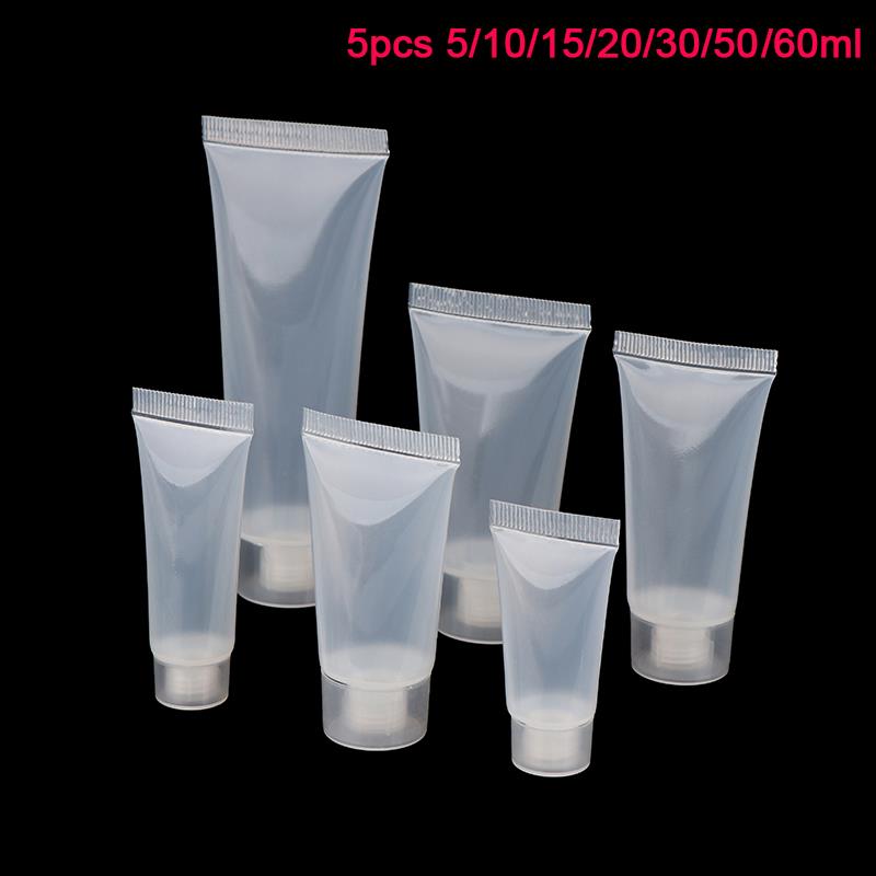 Dry Shampoo Travel - 5 buah 10-50ml wadah Losion Remas