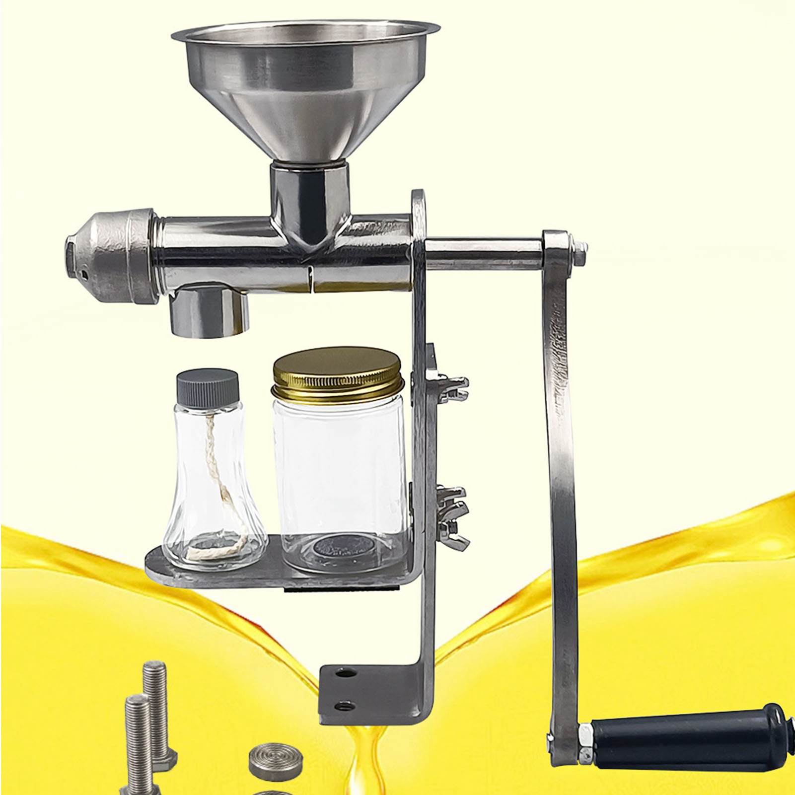 Castor Oil Cold Press - Mesin Ekstraktor Minyak Mesin Press Minyak
