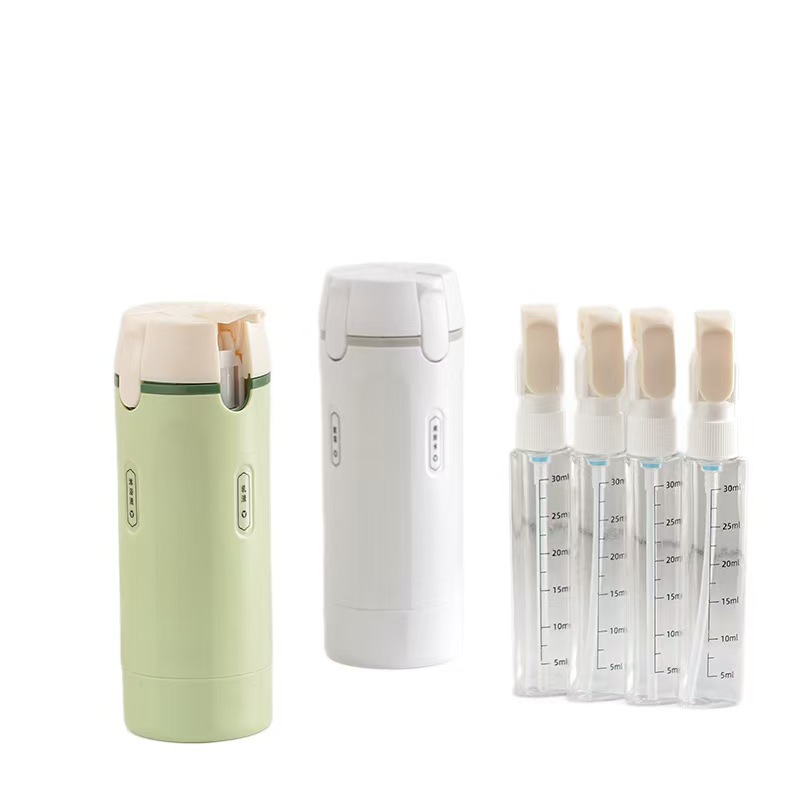 Dry Shampoo Travel - Botol Perjalanan 4-in-1 Anti Bocor Isi