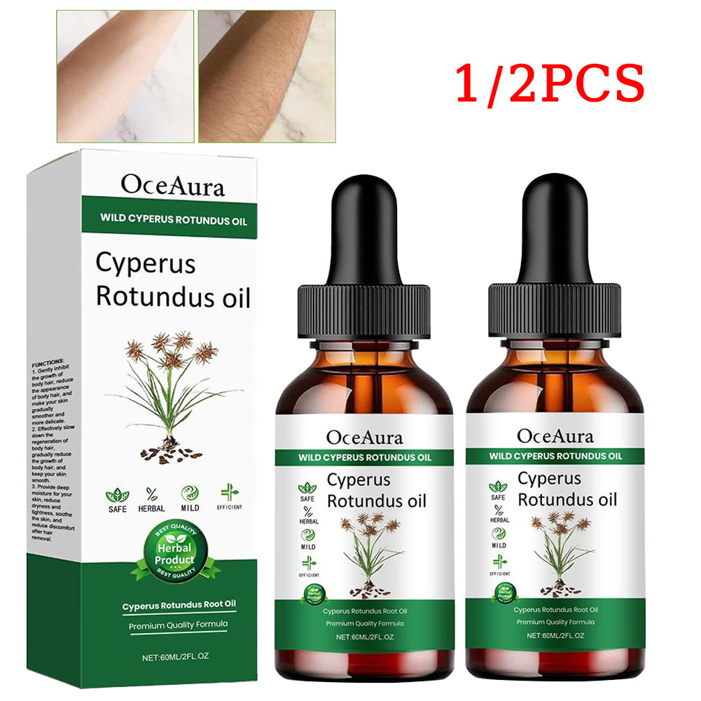 Hair Care Oil Serum - 1/2 pcs Minyak Cyperus Rotundus Alami