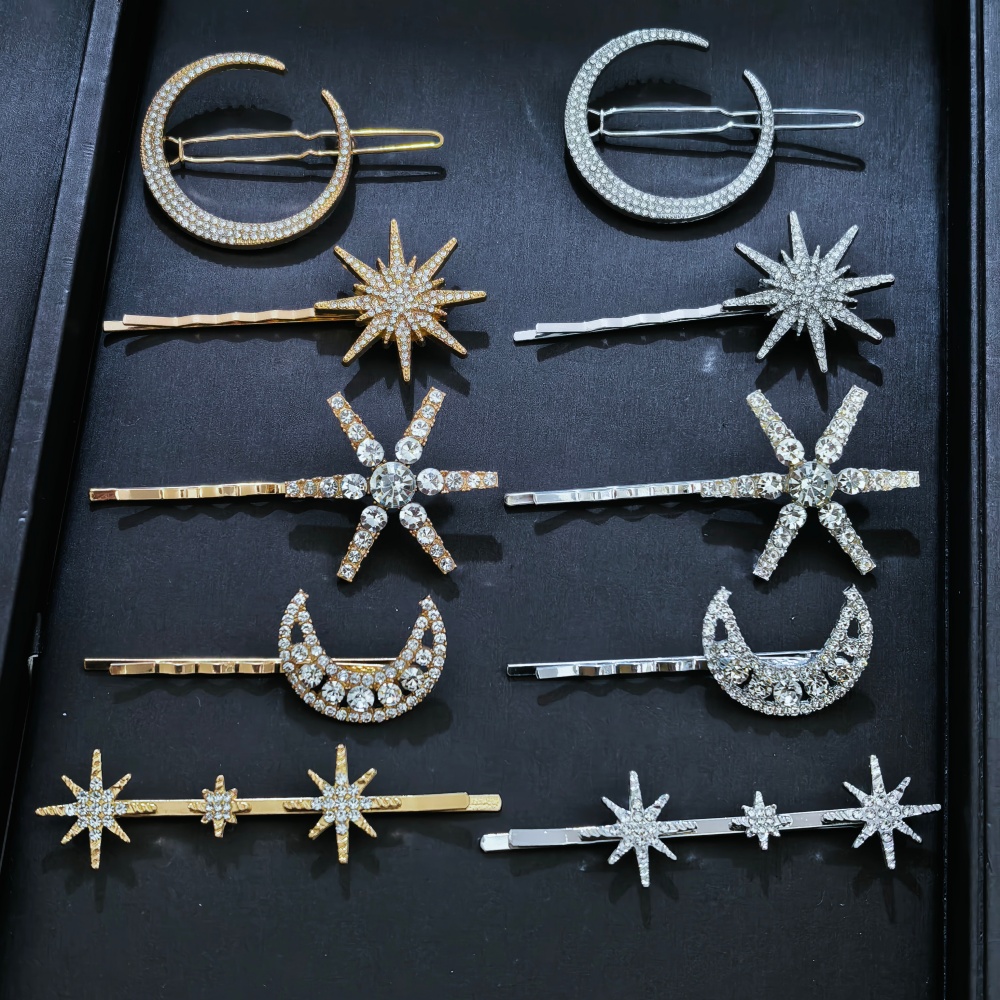 Clip In Hair Piece - Set 3/4 Buah Jepit Rambut Bintang