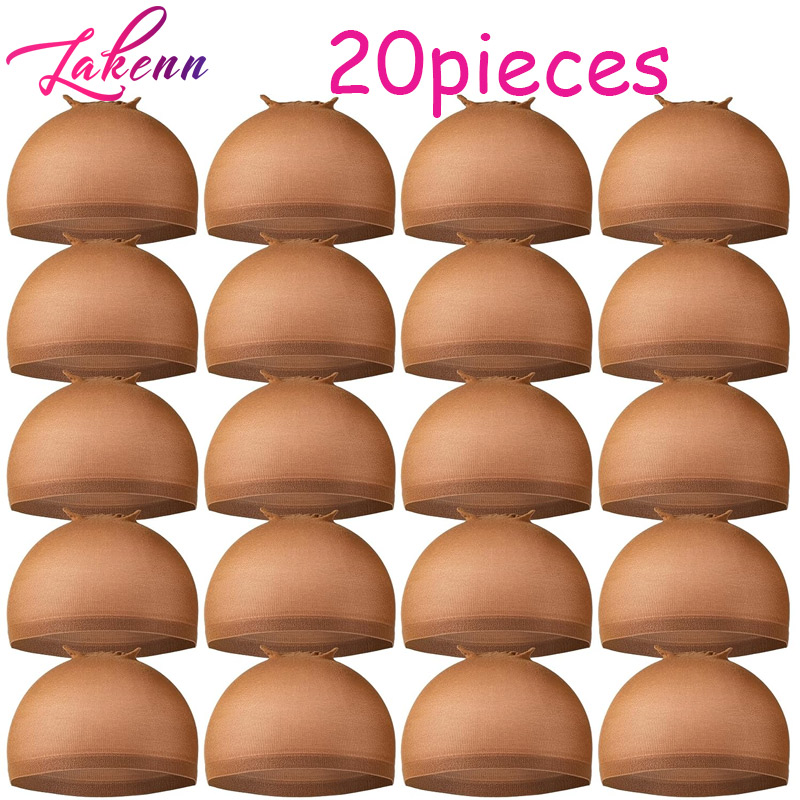 Wig Cap Stocking - Topi Wig coklat tua untuk renda