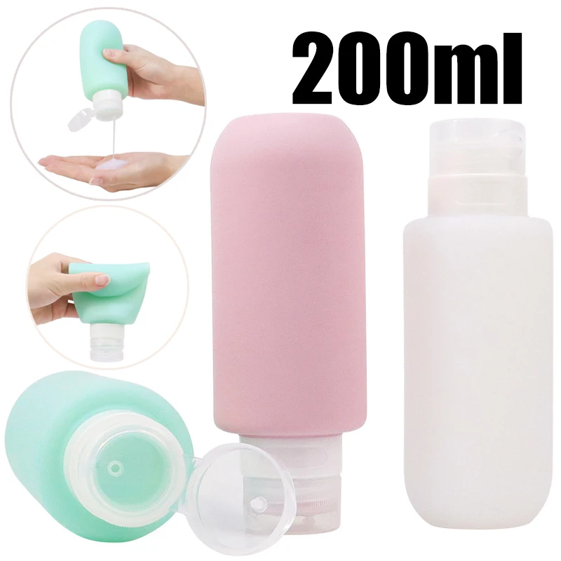 Dry Shampoo Travel - Botol silikon 200ml botol Losion isi
