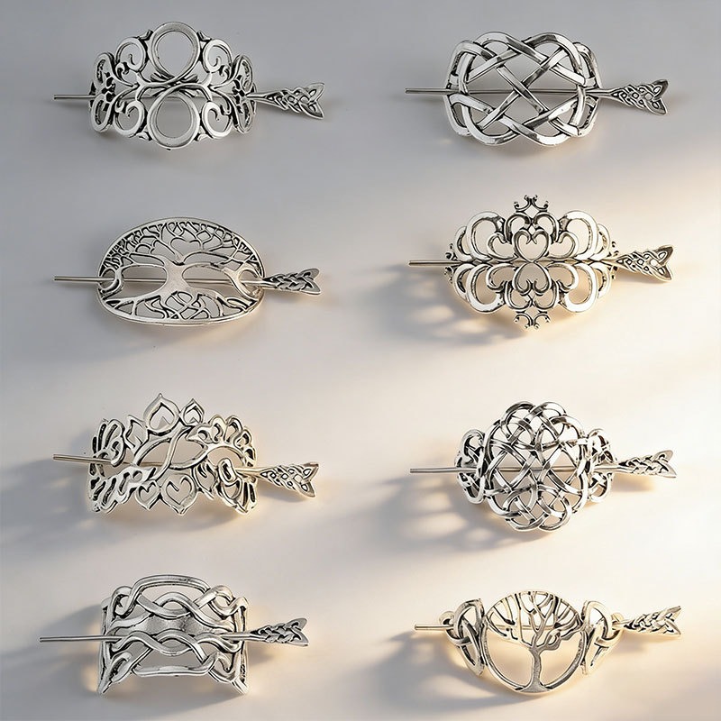 Clip In Hair Piece - 24 Buah Jepit Rambut Paduan Logam