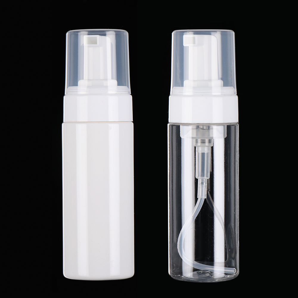 Dry Shampoo Travel - 50/80/100/150ML Dispenser Sabun Jelas Berbusa Botol