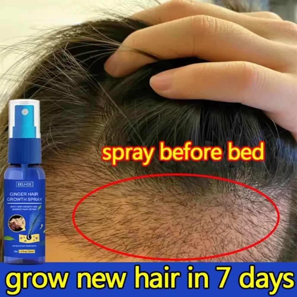 Hair Care Oil Serum - Semprotan Penumbuh Rambut Jahe Cepat, Serum