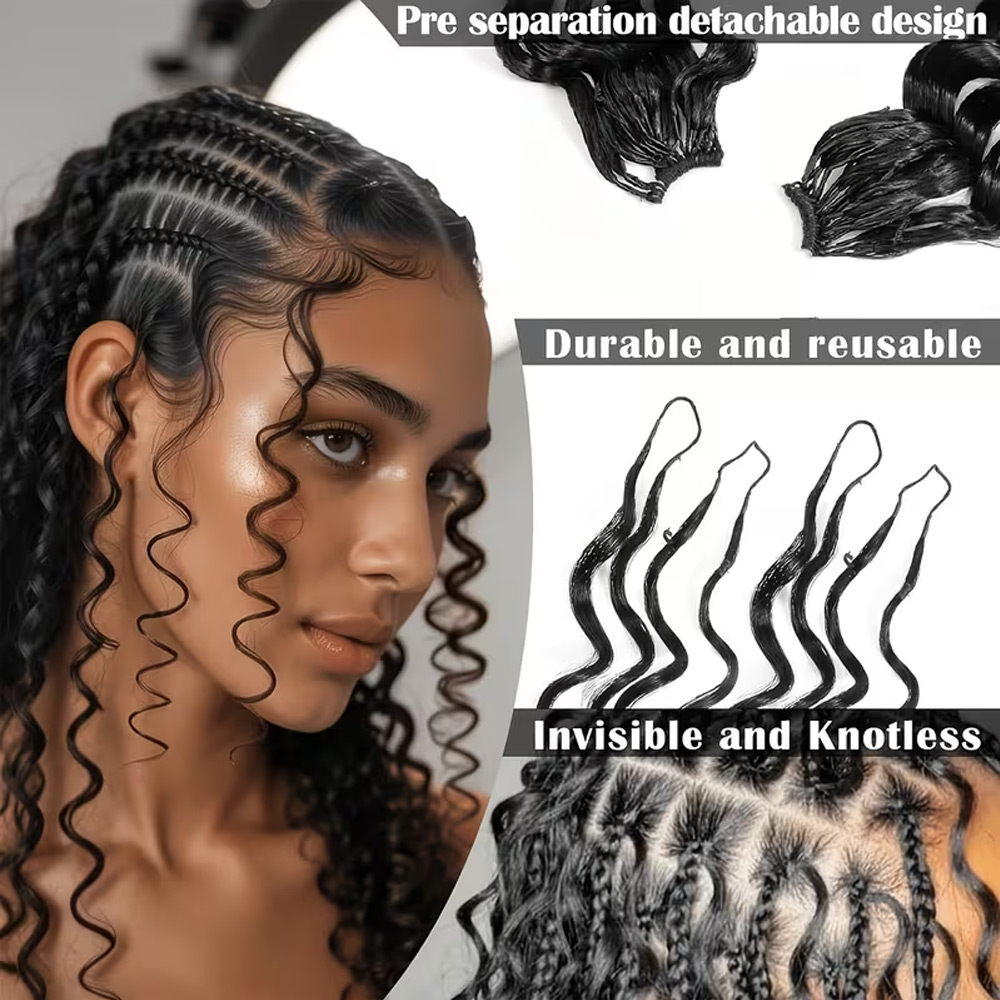 Rambut Asli Manusia 100% Feath - Hair Care Curly Hair ulasan dan harga