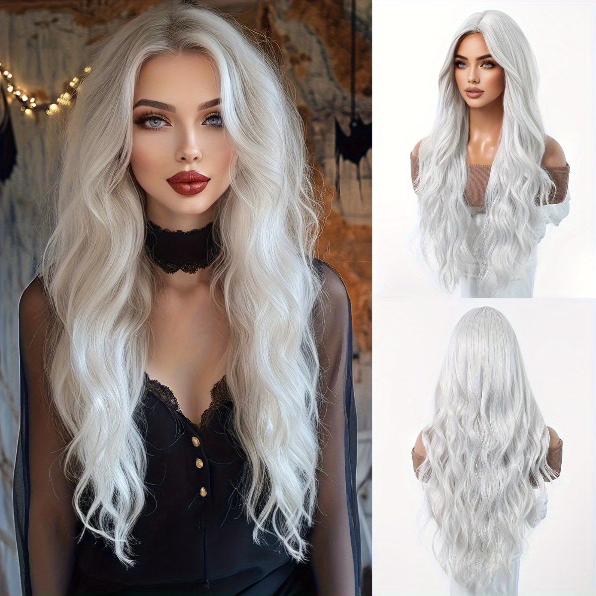 Wig Serat Sintetis Merek Anxin - Hair Care Curly Hair ulasan dan harga