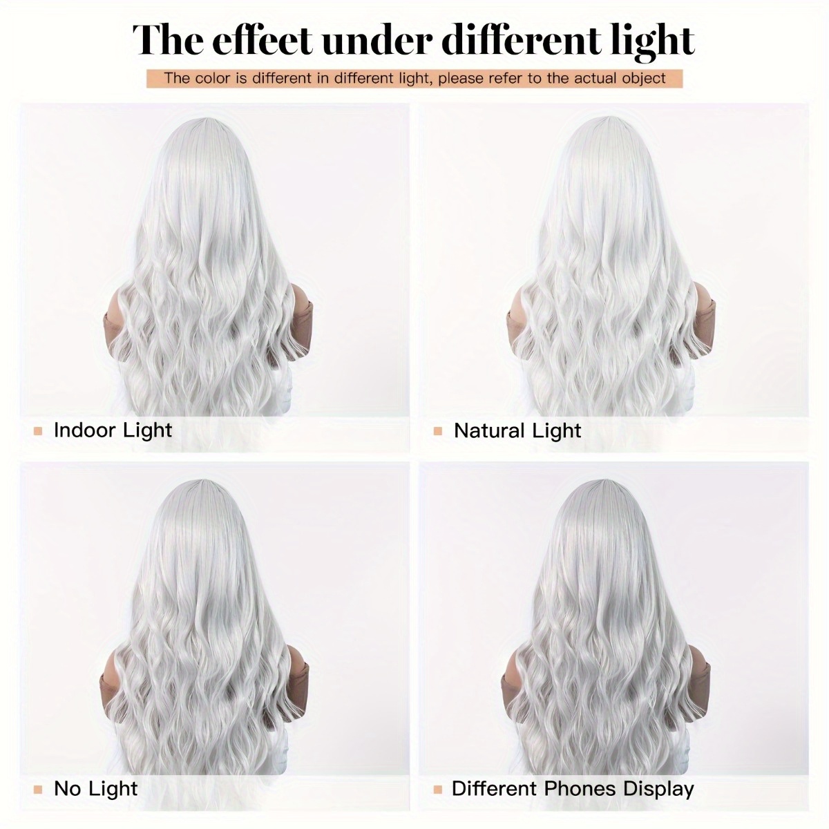 Wig Serat Sintetis Merek Anxin - Hair Care Curly Hair ulasan dan harga