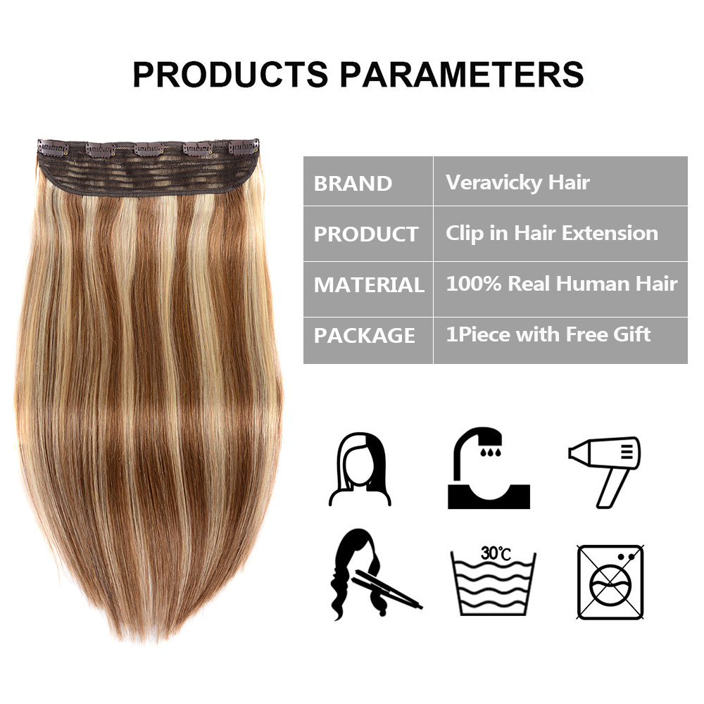 Klip Satu Potong Warna Piano 1 - Clip In Hair Piece ulasan dan harga
