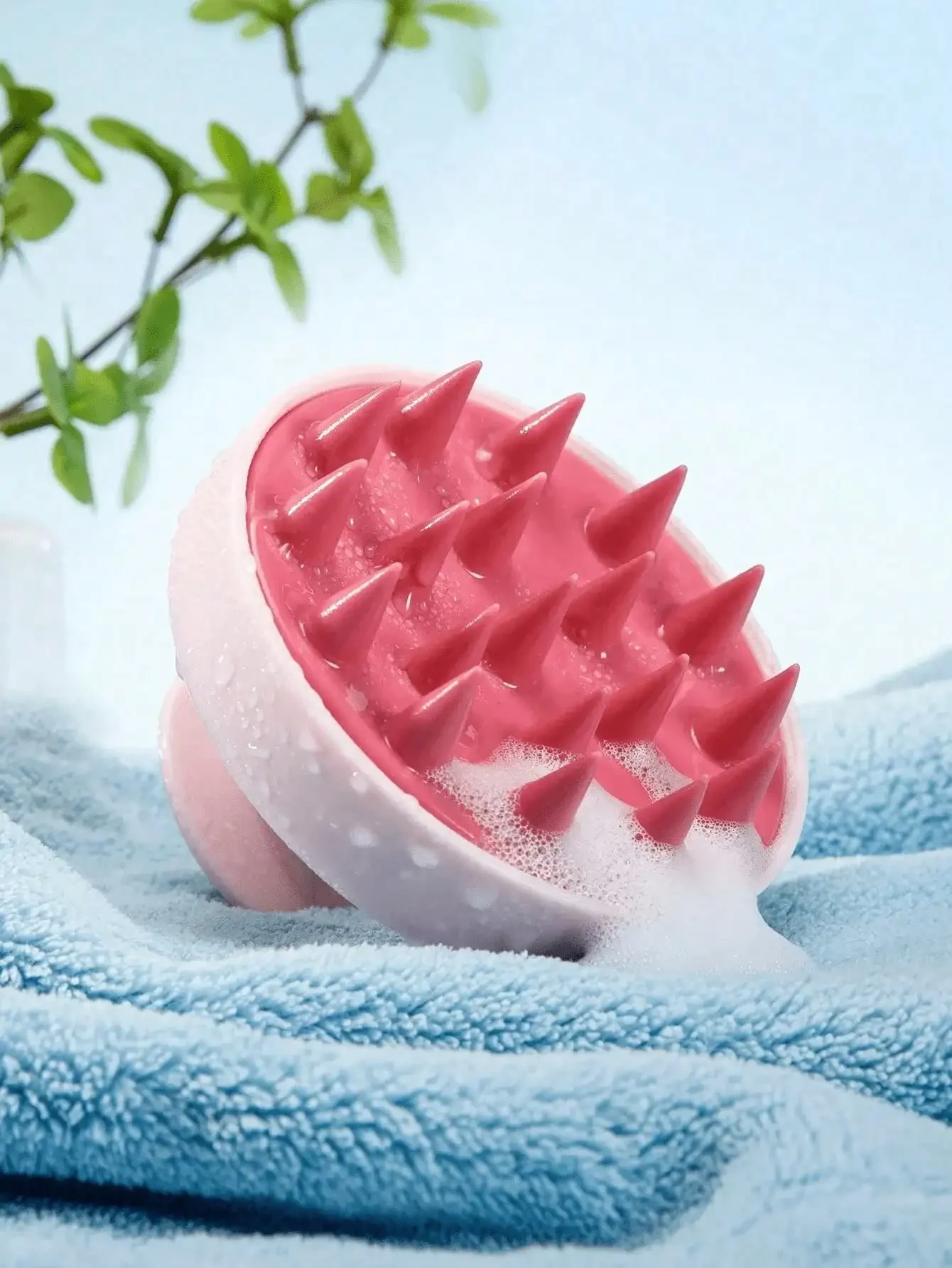 1 Buah Sikat Sampo Pijat Kulit - Hair Care Curly Hair ulasan dan harga