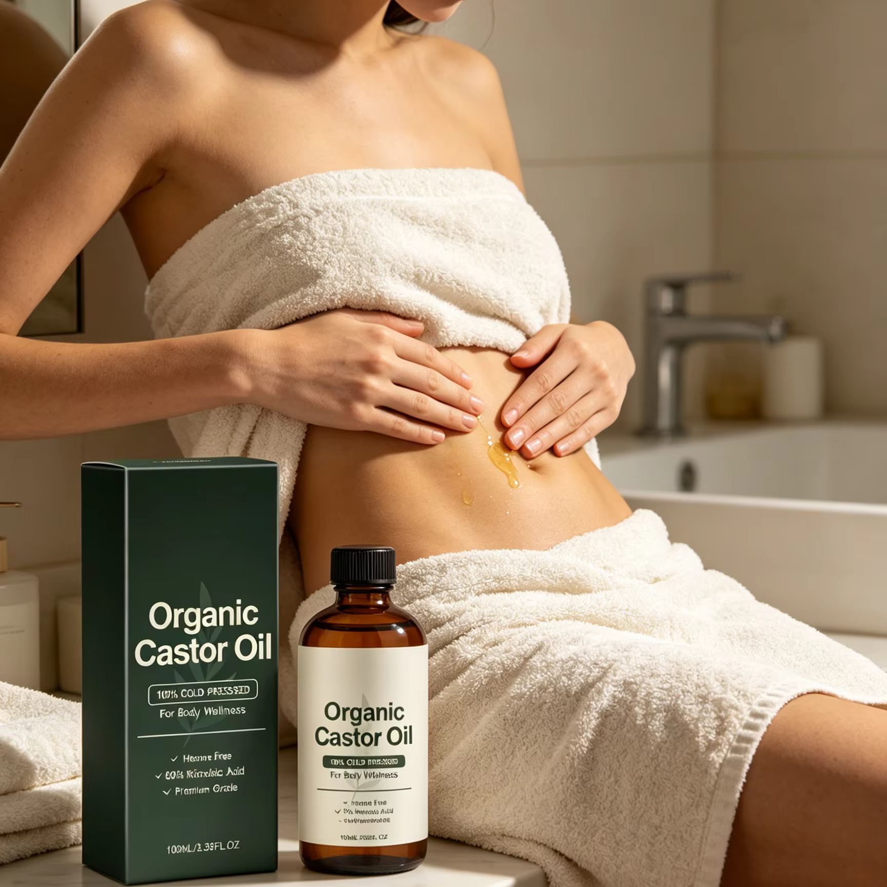 Minyak Jarak Organik Cold Pres - Castor Oil Cold Press ulasan dan harga