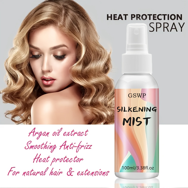 GSWP Silky Hair Spray adalah p - Heat Protectant Spray ulasan dan harga