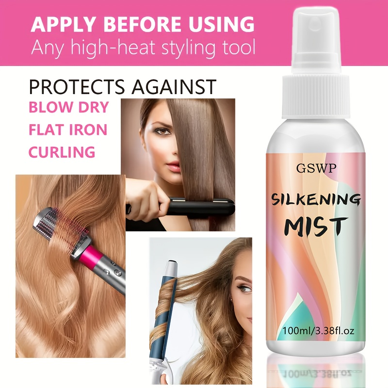 GSWP Silky Hair Spray adalah p - Heat Protectant Spray ulasan dan harga