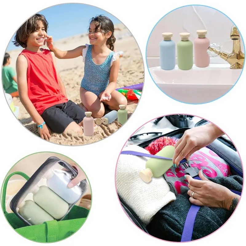 3 Buah Botol Perjalanan untuk  - Dry Shampoo Travel ulasan dan harga