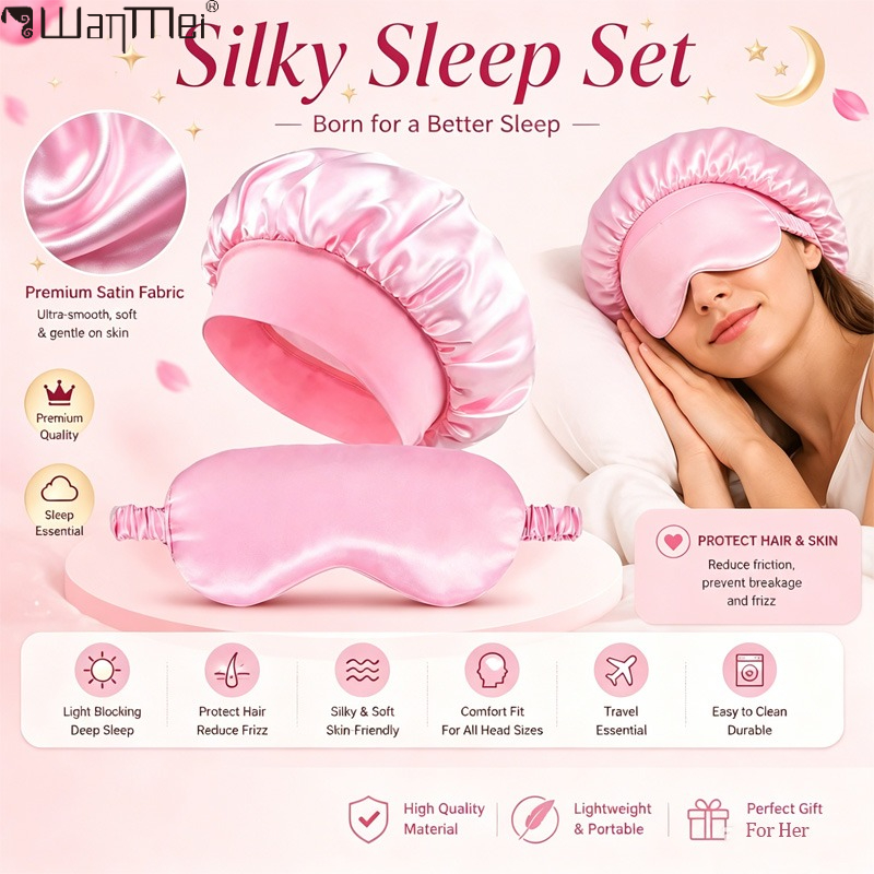   Set Masker Tidur Satin Bon - Hair Care Hair Mask ulasan dan harga