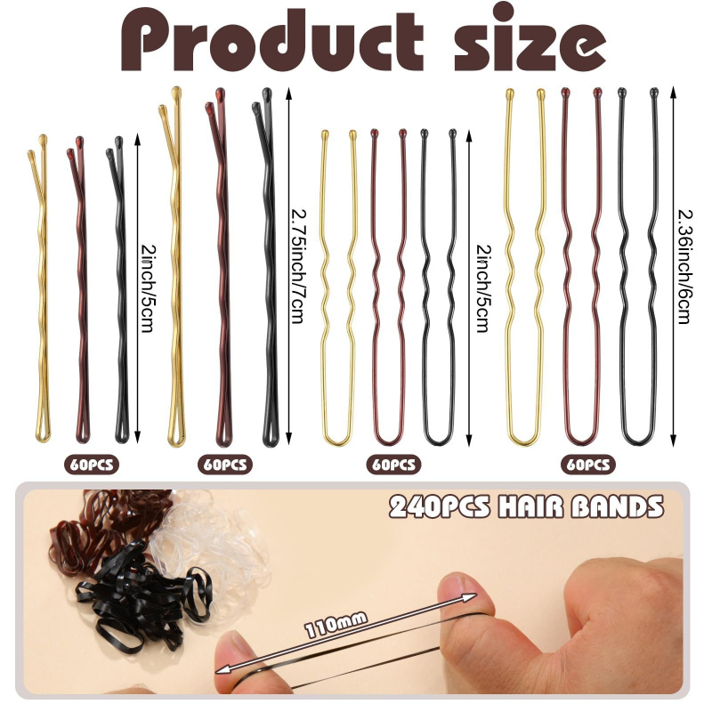 480Pcs Per Box Perlengkapan Pe - Clip In Hair Piece ulasan dan harga