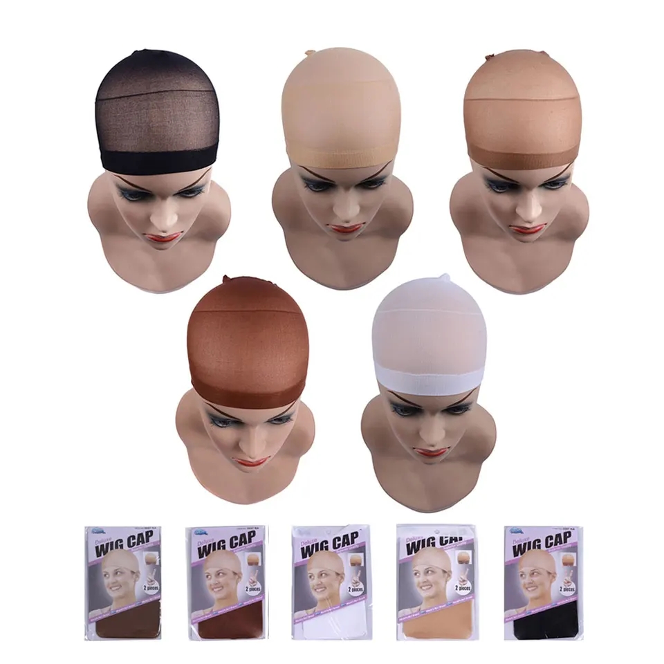 24 Buah (12 Pak) Topi Wig Jari - Wig Cap Stocking ulasan dan harga