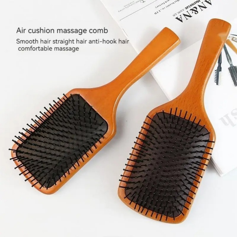 Sisir Pijat Kulit Kepala Rambu - Hair Care Curly Hair ulasan dan harga
