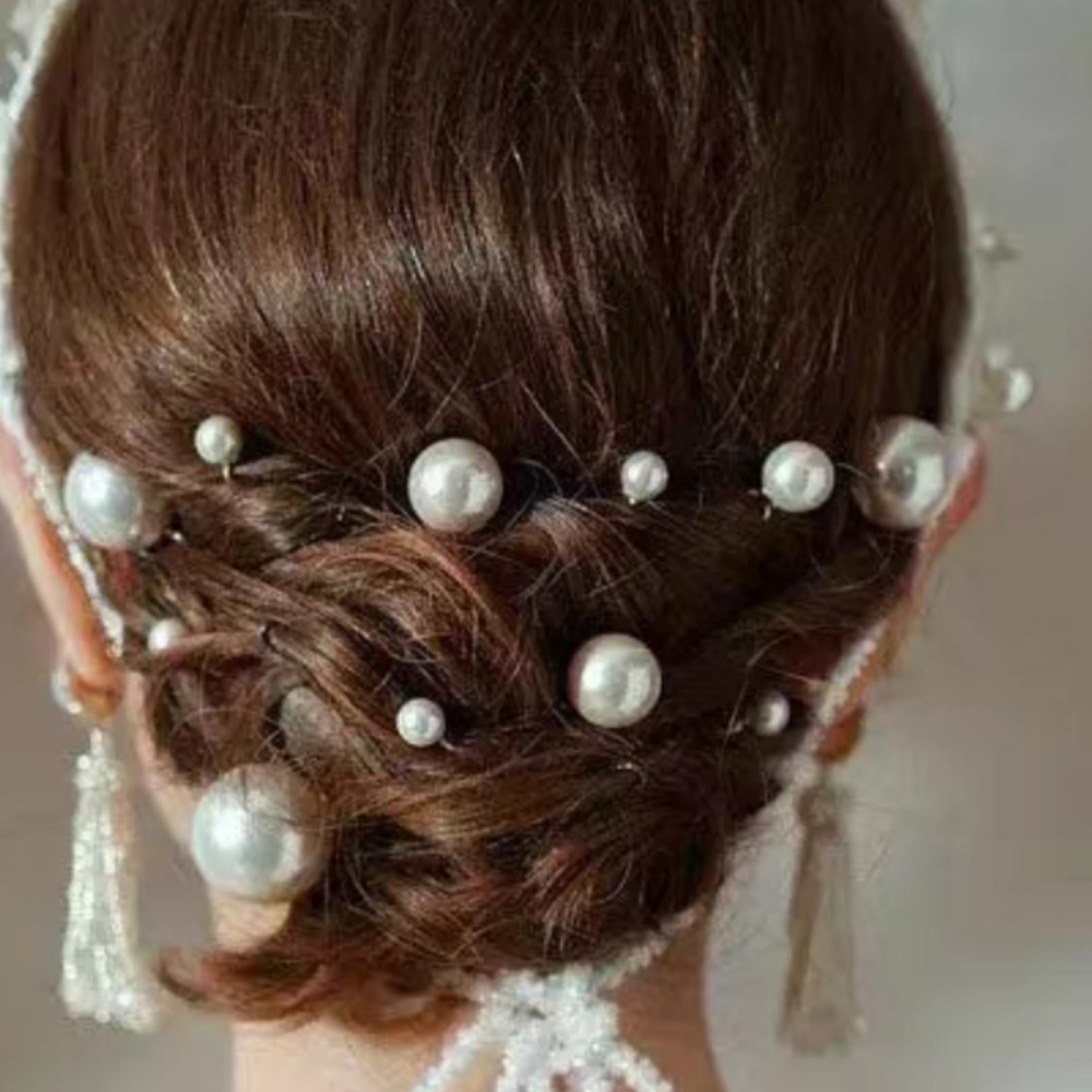Set Sisir Jepit Rambut Kristal - Clip In Hair Piece ulasan dan harga