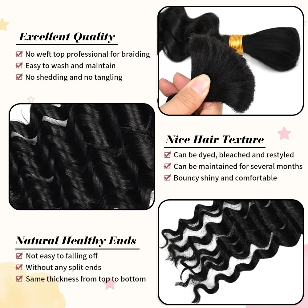 Rambut kepang manusia untuk ra - Hair Care Curly Hair ulasan dan harga
