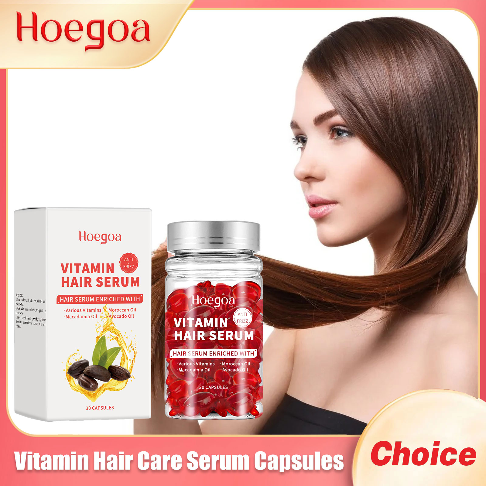 Kapsul Serum Perawatan Rambut  - Hair Care Oil Serum ulasan dan harga