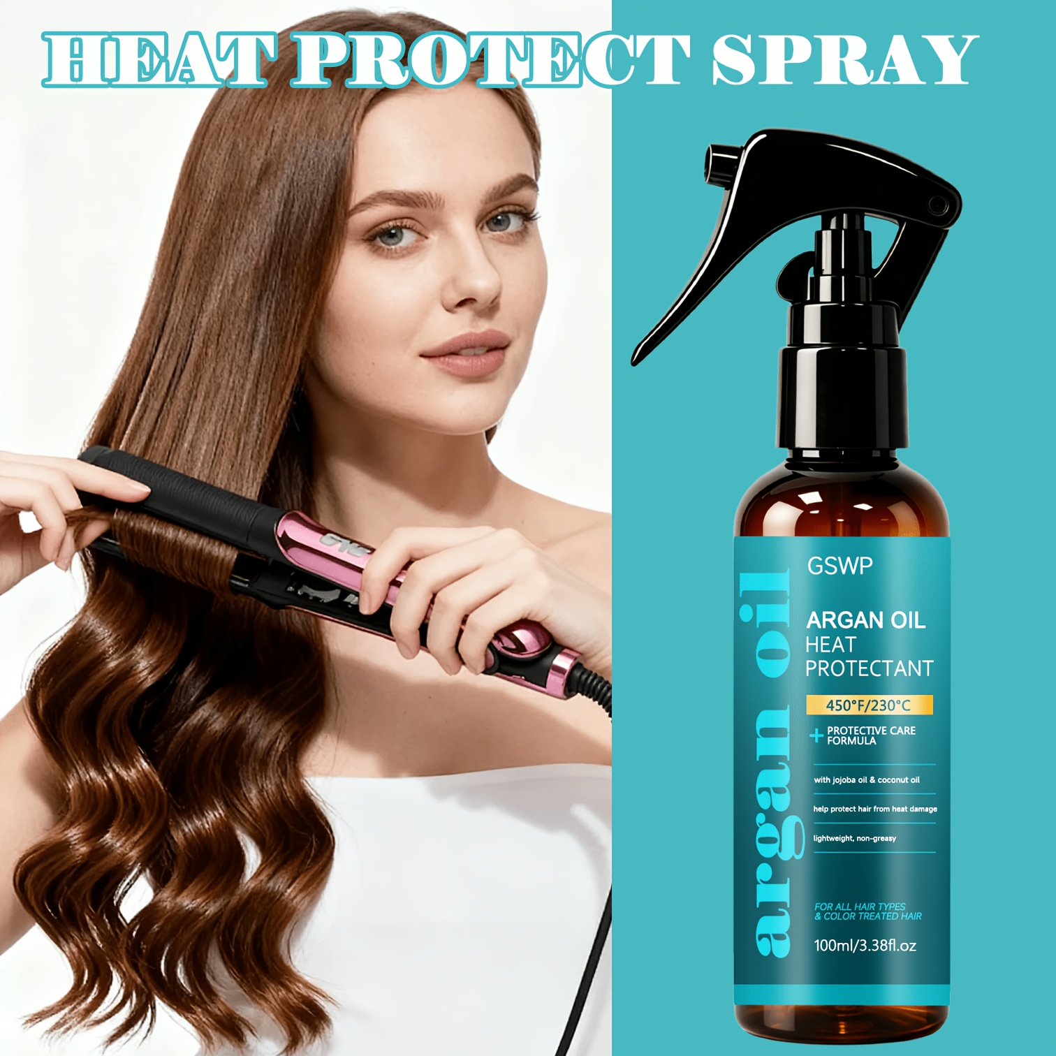 Semprotan Pelindung Minyak Arg - Heat Protectant Spray ulasan dan harga